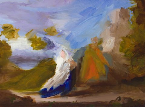 Flight I (after Poussin)