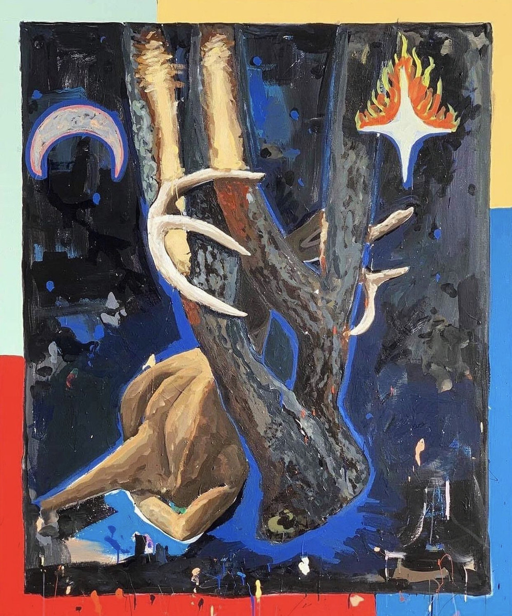 Dying Deer and a Flaming Star